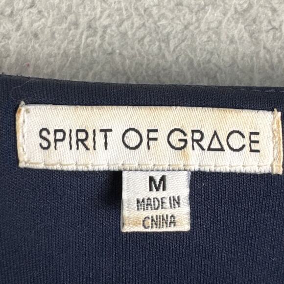 Velvet Burnout Mini Dress Baby Doll Spirit Of Grace Floral Navy Size M Boho Chic - Picture 7 of 11